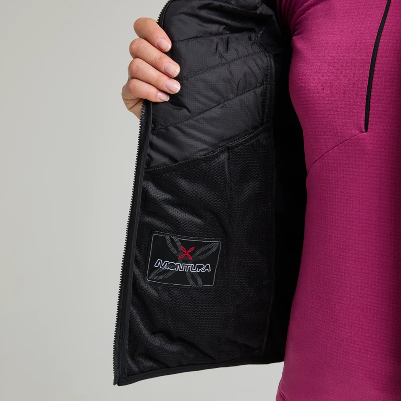TRACE HYBRID JACKET WOMAN
