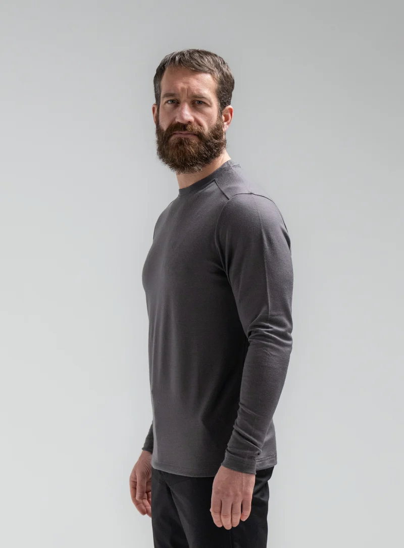 ORYON-72HR-LANGARMSHIRT AUS MERINO