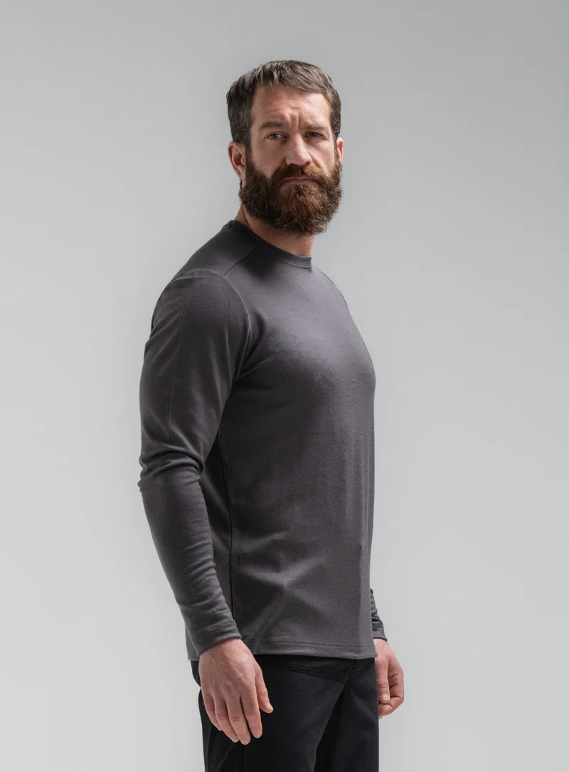 ORYON-72HR-LANGARMSHIRT AUS MERINO