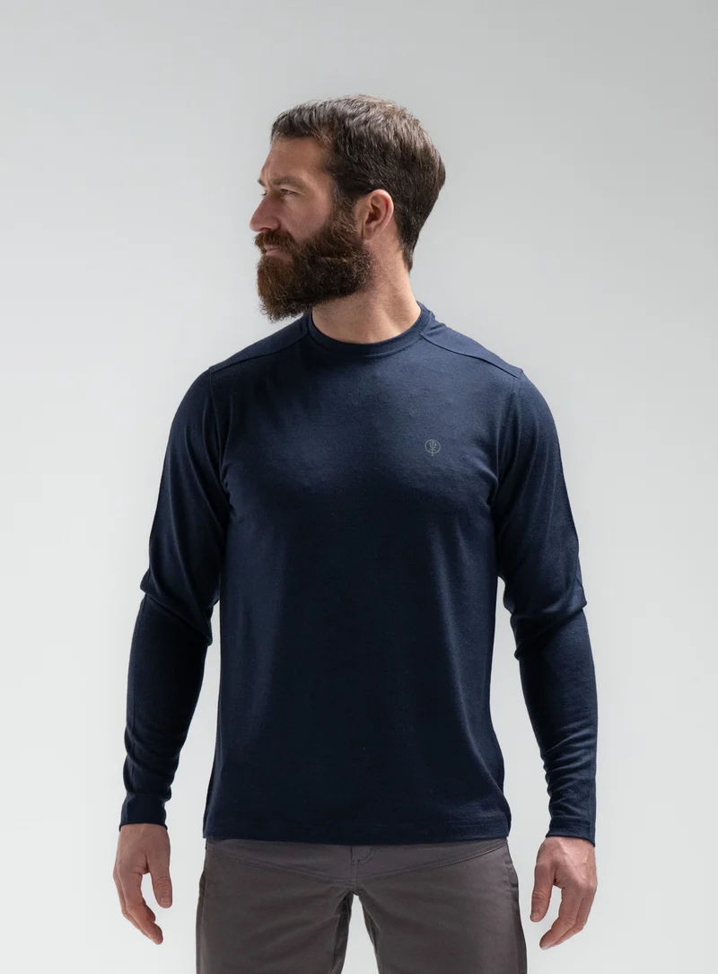 ORYON-72HR-LANGARMSHIRT AUS MERINO