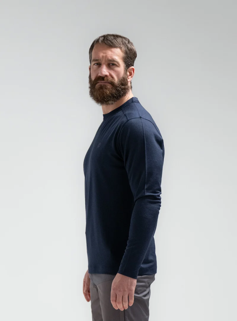 ORYON-72HR-LANGARMSHIRT AUS MERINO