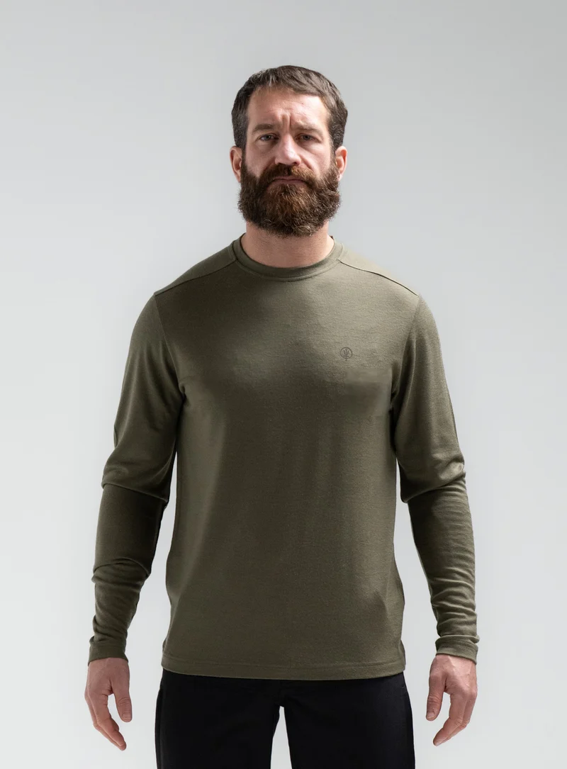 ORYON-72HR-LANGARMSHIRT AUS MERINO
