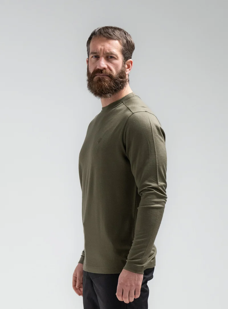 ORYON-72HR-LANGARMSHIRT AUS MERINO