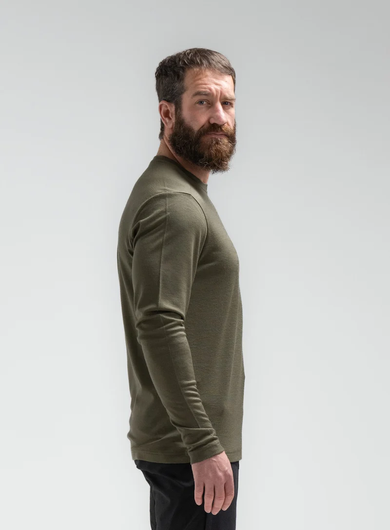 ORYON-72HR-LANGARMSHIRT AUS MERINO