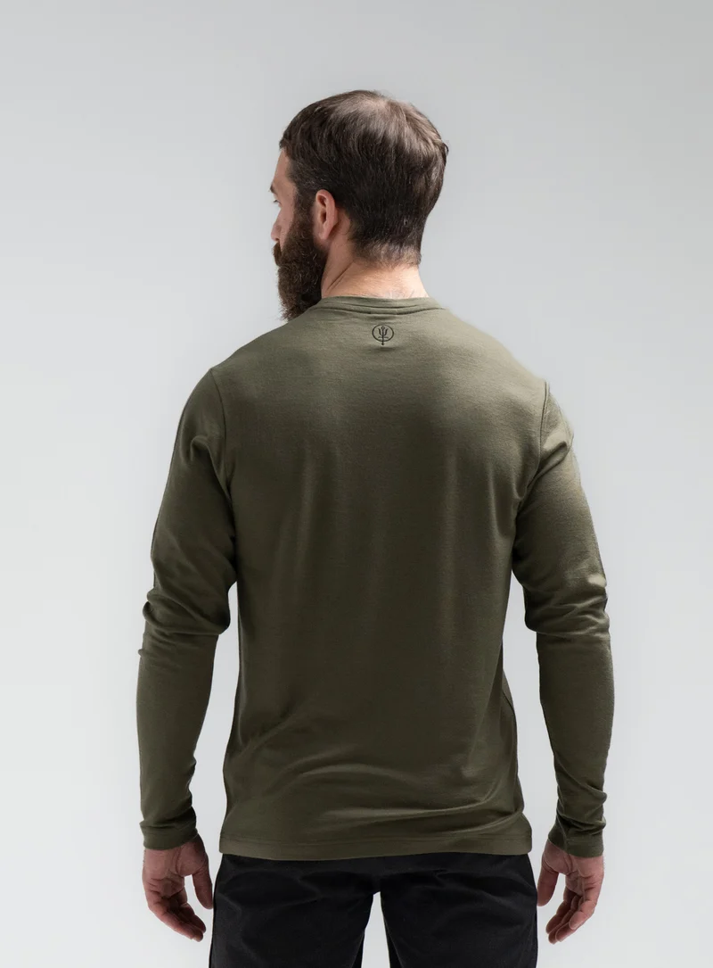 ORYON-72HR-LANGARMSHIRT AUS MERINO