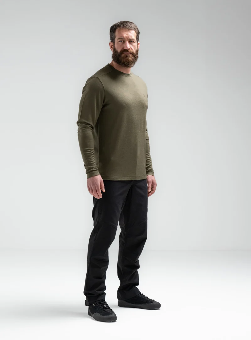 ORYON-72HR-LANGARMSHIRT AUS MERINO