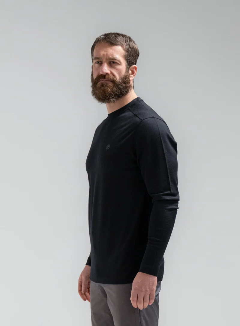 ORYON-72HR-LANGARMSHIRT AUS MERINO