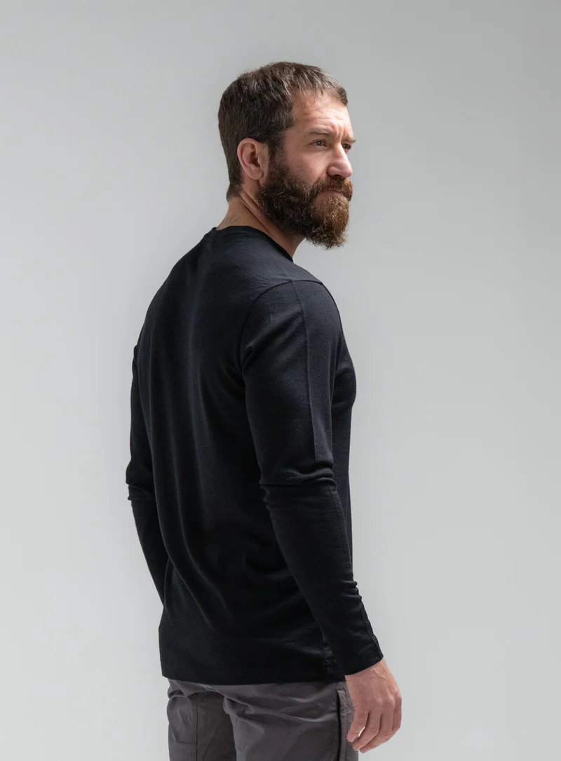 ORYON-72HR-LANGARMSHIRT AUS MERINO