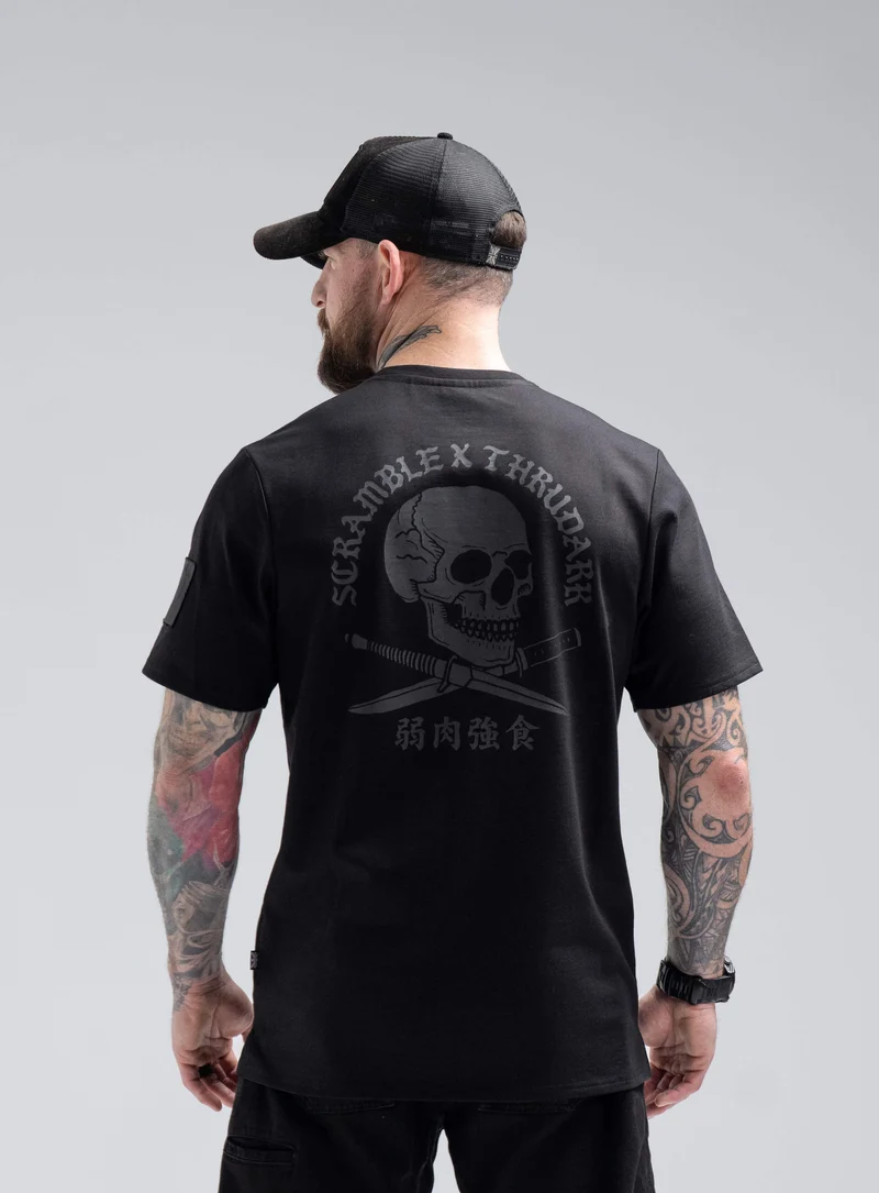 T-SHIRT MIT LOGO – THRUDARK X SCRAMBLE