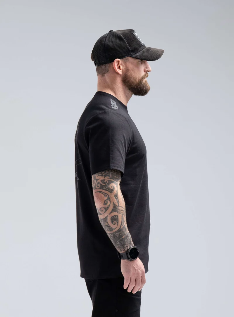 T-SHIRT MIT LOGO – THRUDARK X SCRAMBLE