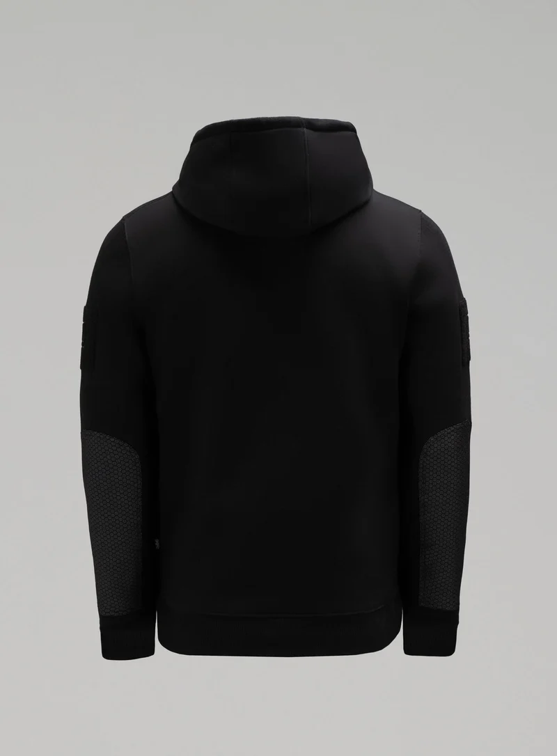 OPS-DYNEEMA®️-HOODIE SCHWARZ