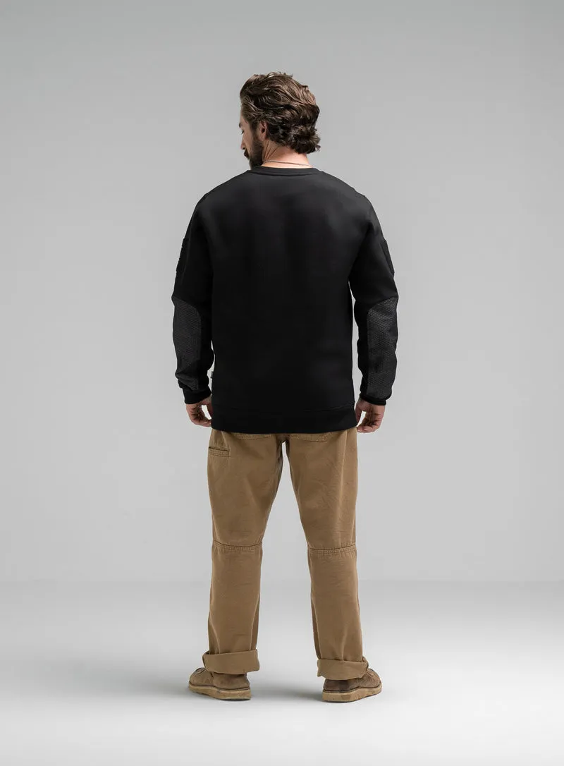 OPS-DYNEEMA®️-PULLOVER SCHWARZ