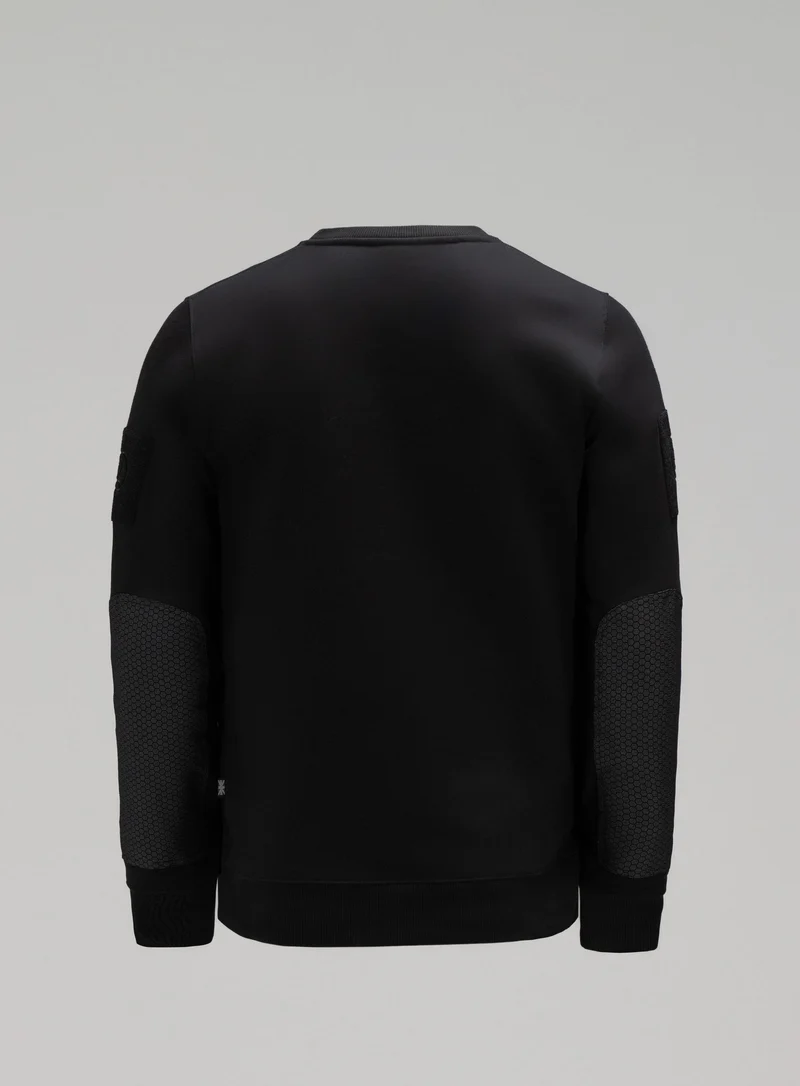 OPS-DYNEEMA®️-PULLOVER SCHWARZ