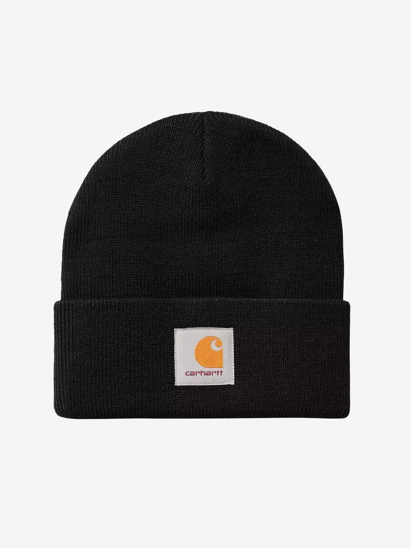 Berretto nero Short Watch Hat