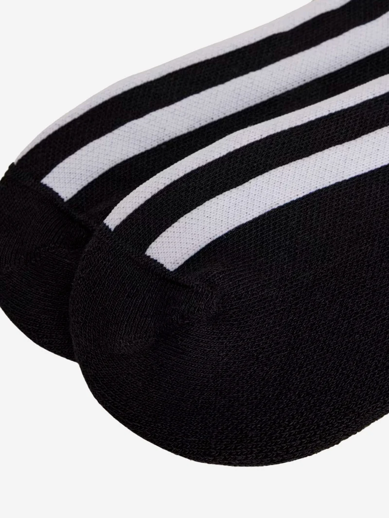 Calze nere con stripes