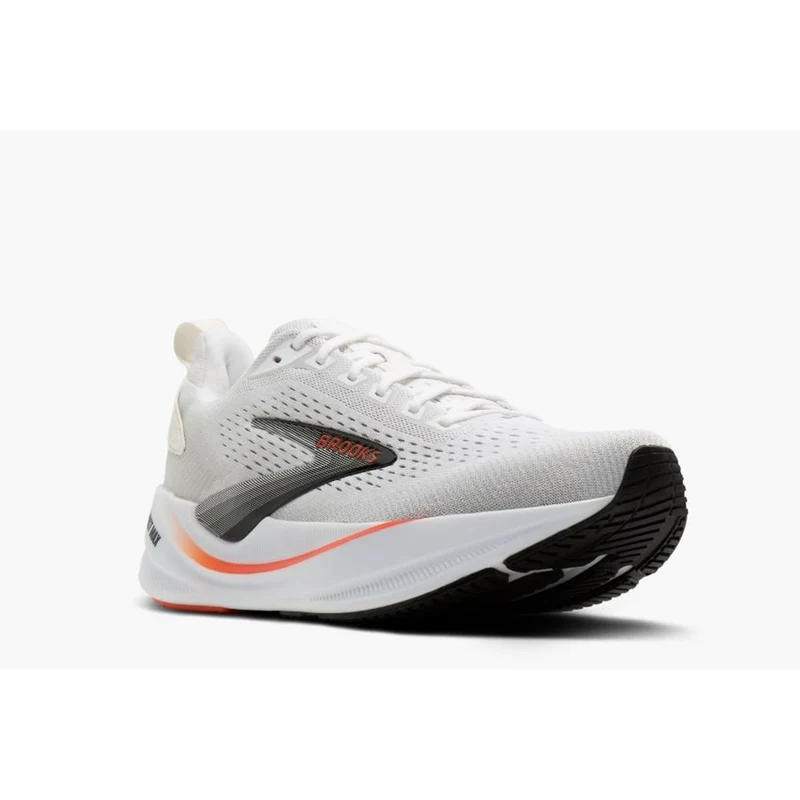 Brooks Ghost Max 4 Men white red black