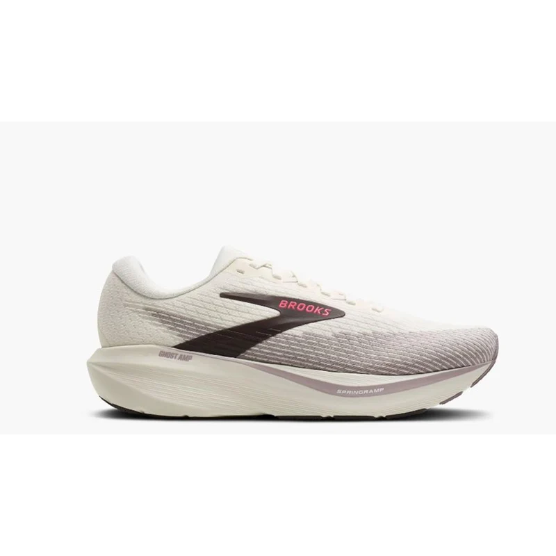 Brooks Ghost Amp Women arctic wolf dove pink