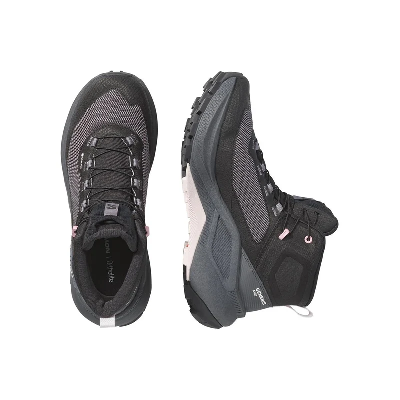 Salomon Genesis Mid GTX Women black dawn pink lilac ash