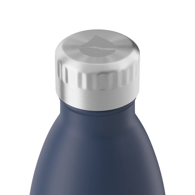 FLSK Edelstahl Trinkflasche MDNGHT 750ml Königsblau