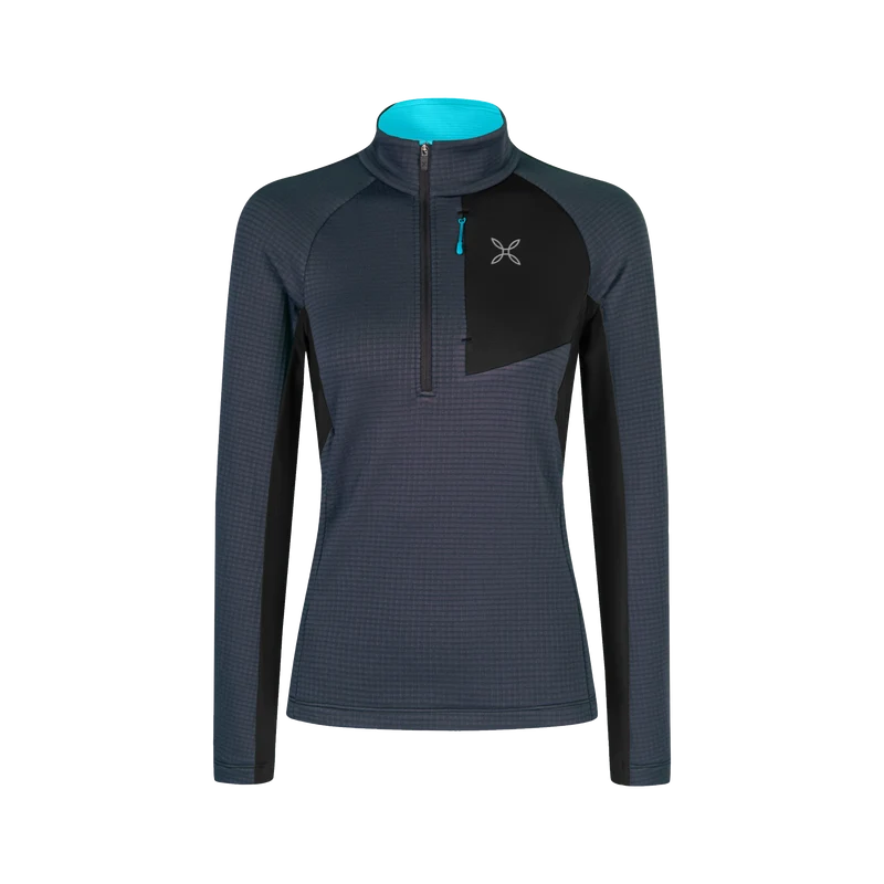 STRETCH COLOR 3 ZIP MAGLIA W.