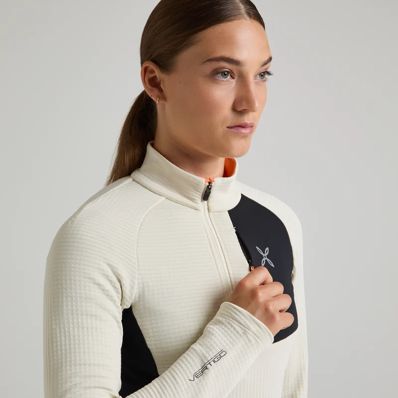 STRETCH COLOR 3 ZIP MAGLIA W.
