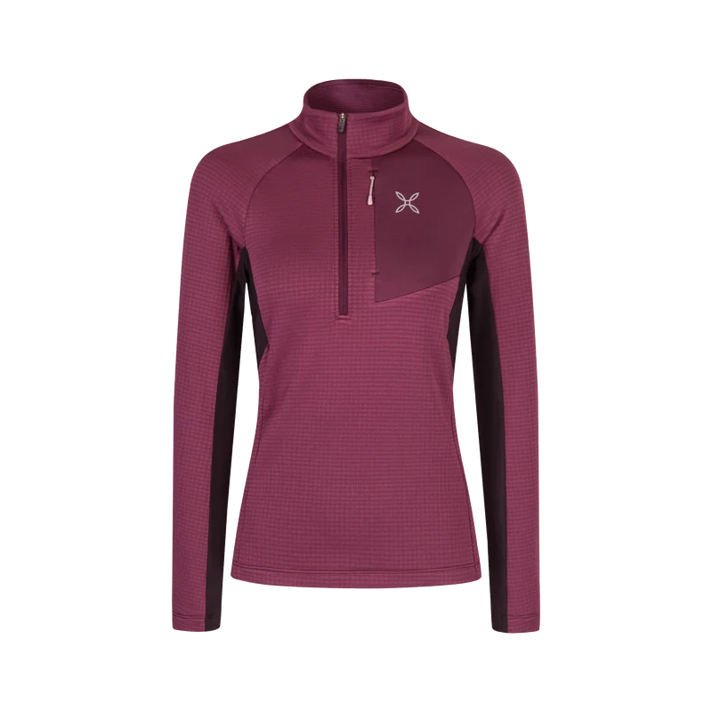 STRETCH COLOR 3 ZIP MAGLIA W.
