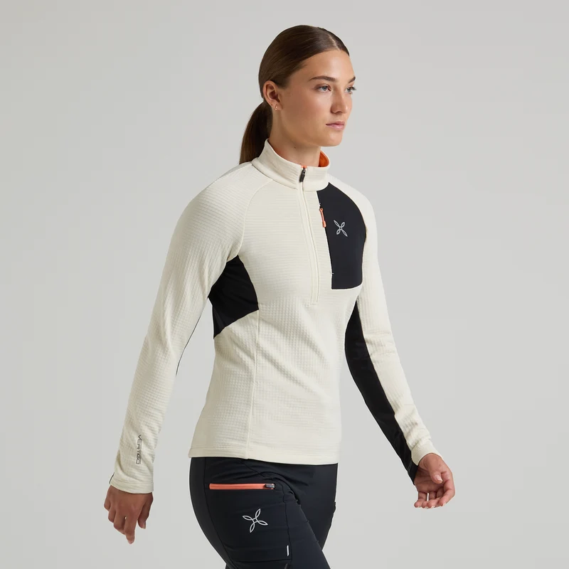 STRETCH COLOR 3 ZIP MAGLIA W.
