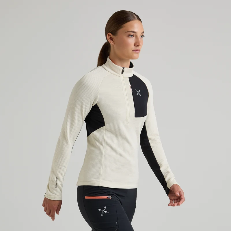 STRETCH COLOR 3 ZIP MAGLIA W.