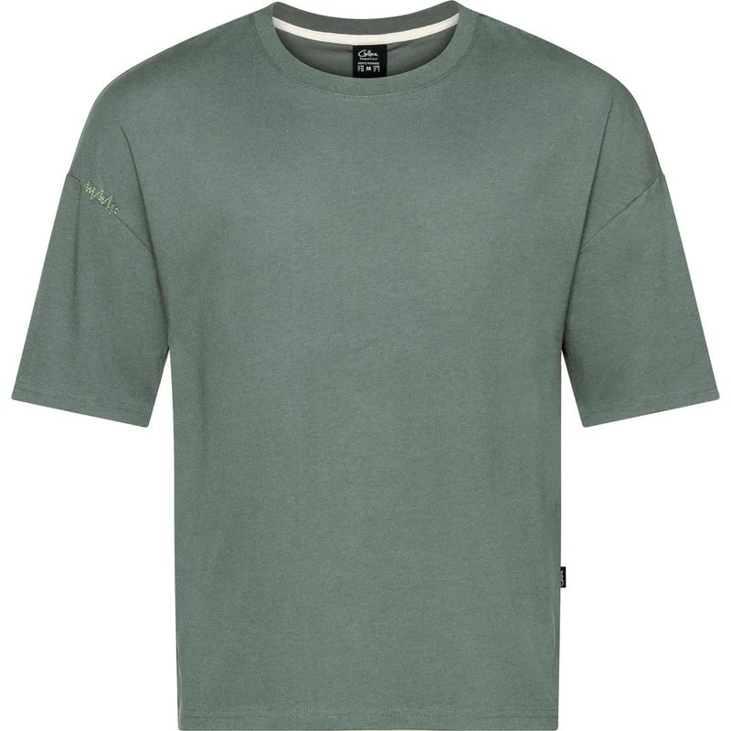 Chillaz Bozeman Mountain Logo Herren T-Shirt dark-green