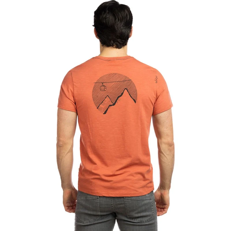 Chillaz Innsbruck Gentle Heights Herren T-Shirt terracotta