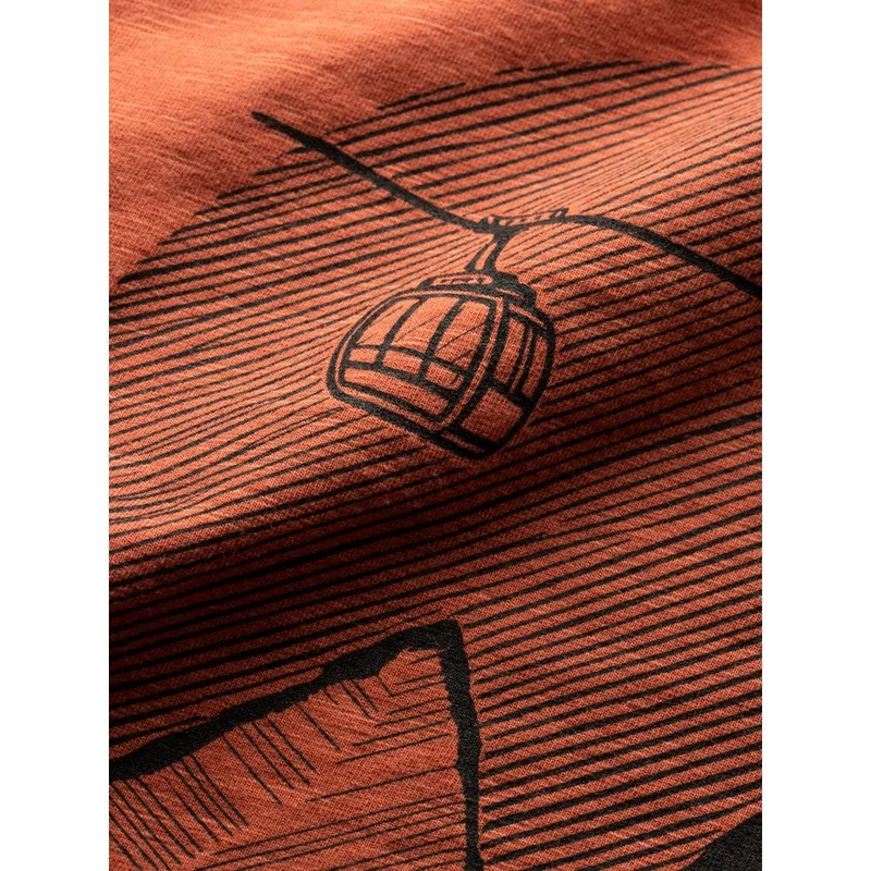 Chillaz Innsbruck Gentle Heights Herren T-Shirt terracotta