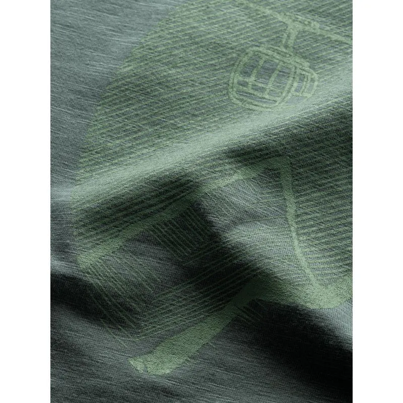 Chillaz Innsbruck Gentle Heights Herren T-Shirt dark green