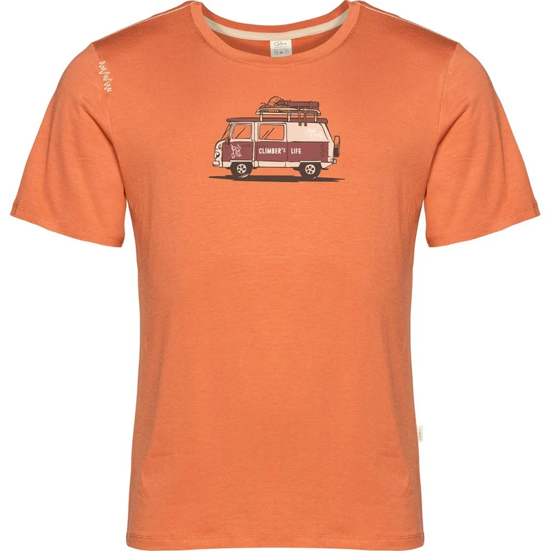 Chillaz Bozen Climber's Life Herren T-Shirt terracotta