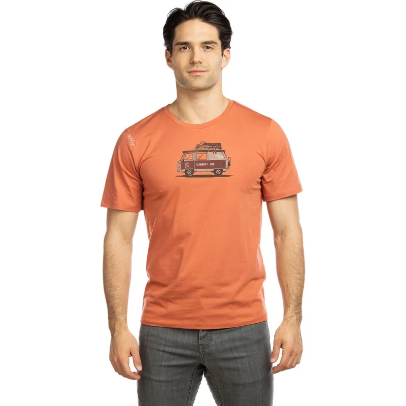 Chillaz Bozen Climber's Life Herren T-Shirt terracotta