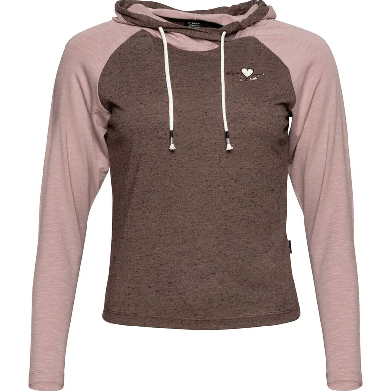 Chillaz Wolkenstein Heartbeat To Climb Damen Longsleeve mauve