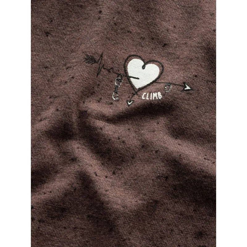 Chillaz Wolkenstein Heartbeat To Climb Damen Longsleeve mauve