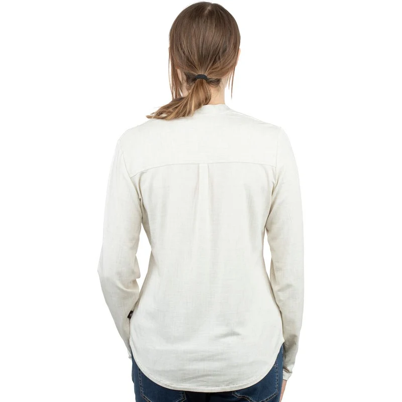 Chillaz Sonnblick Flower Damen Langarmshirt creme