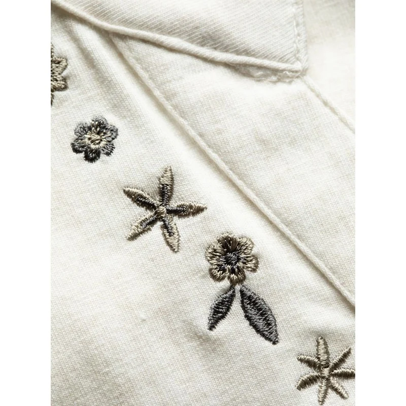 Chillaz Sonnblick Flower Damen Langarmshirt creme