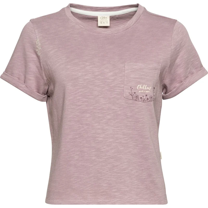 Chillaz Grosetto Search & Respect Damen T-Shirt mauve
