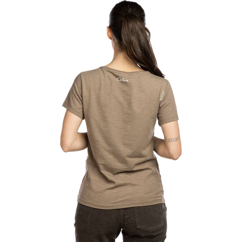 Chillaz Valencia Climber's Life Damen T-Shirt brown