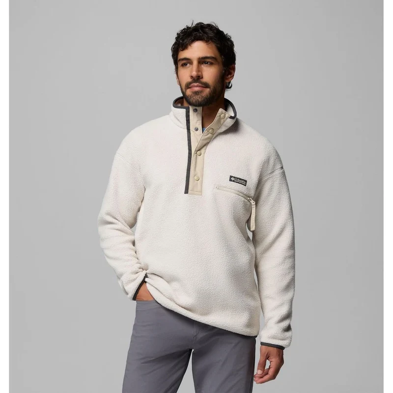 Columbia Helvetia™ II Half Snap Herren Fleecepullover dark-stone