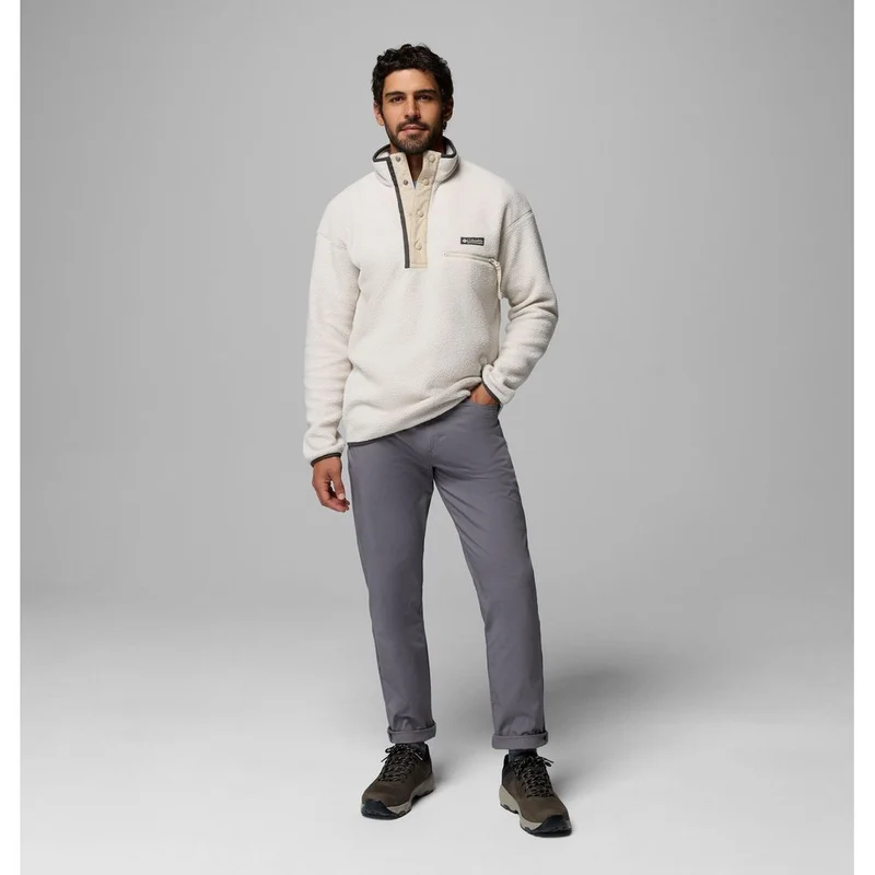 Columbia Helvetia™ II Half Snap Herren Fleecepullover dark-stone