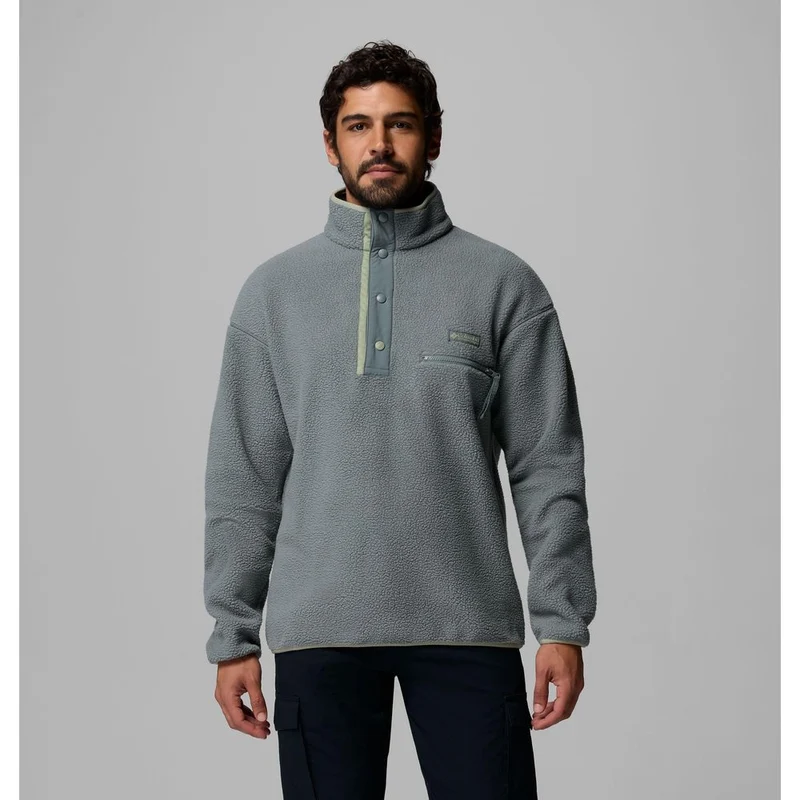 Columbia Helvetia™ II Half Snap Herren Fleecepullover sedona-sage