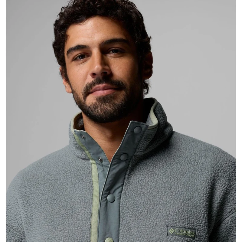 Columbia Helvetia™ II Half Snap Herren Fleecepullover sedona-sage