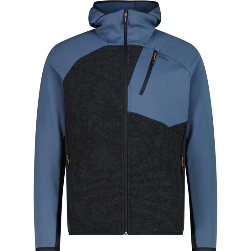 CMP Man Jacket Fix Hood Herren Jacke carbone-mel-avio