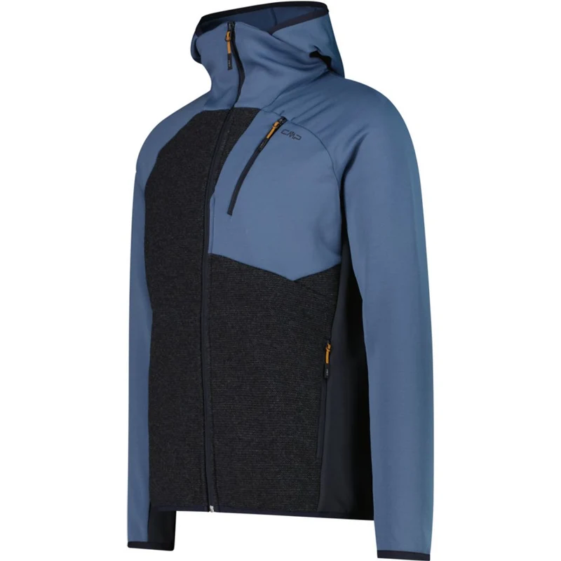 CMP Man Jacket Fix Hood Herren Jacke carbone-mel-avio