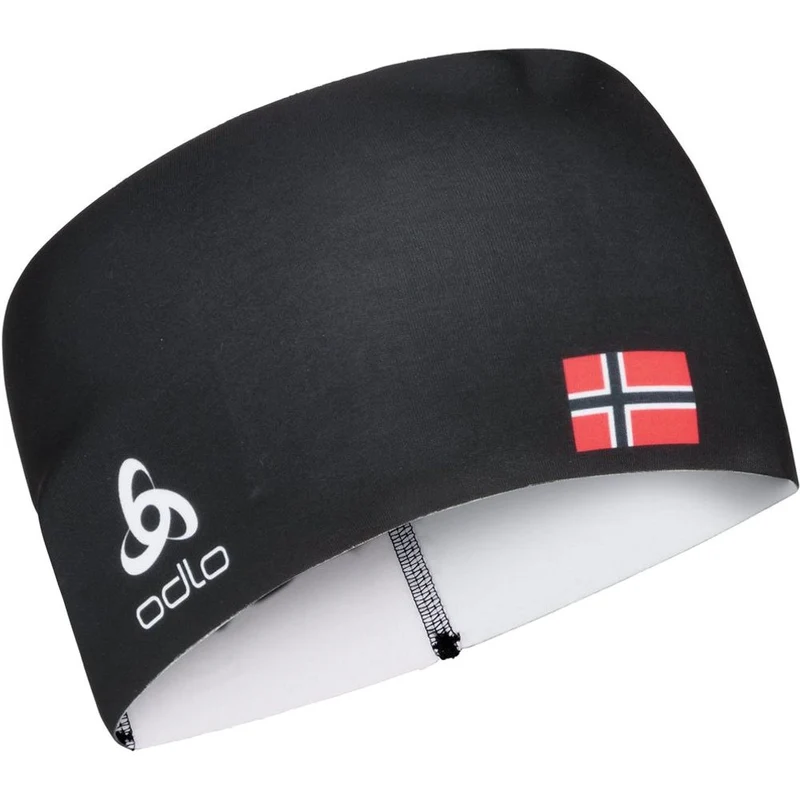 Odlo Competition Fan Warm Stirnband black-norwegian-flag