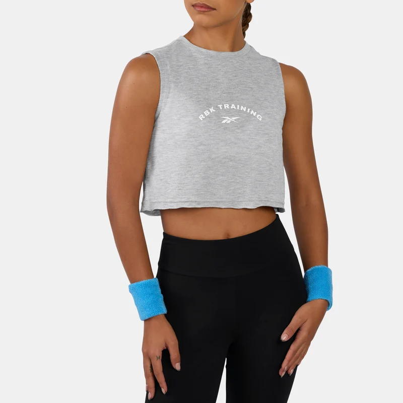 Lux Cropped Graphic Women's Tank