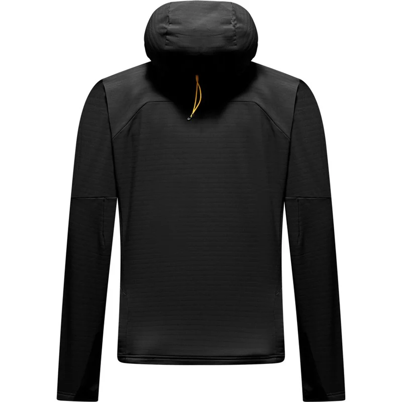 Salewa Ortles Fleece Pro Kapuzenjacke Herren black-out