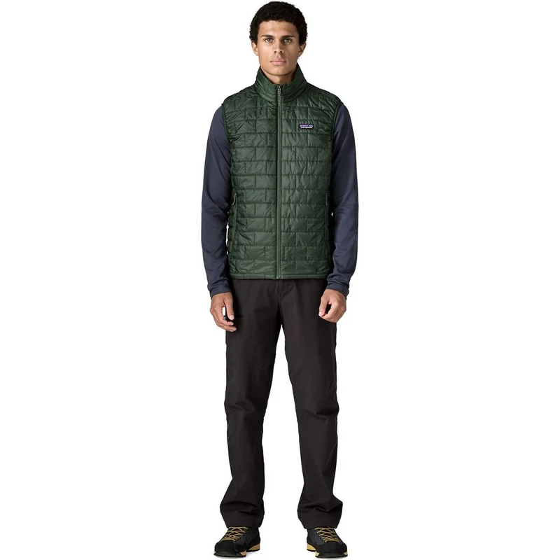Patagonia Nano Puff Vest Herren Weste treeline-green